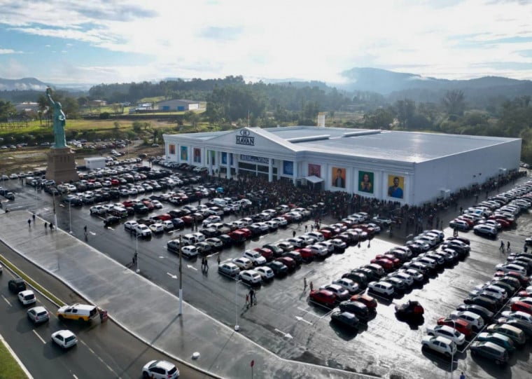 Filial &eacute; primeira aberta em 2026; cinema vai ser ativado nos "pr&oacute;ximos meses", diz Havan