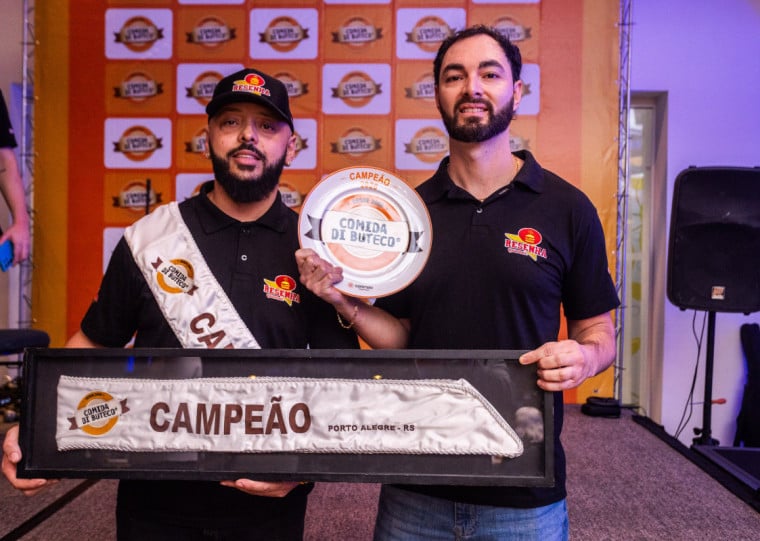 Resenha Gourmet venceu o concurso Comida di Buteco
