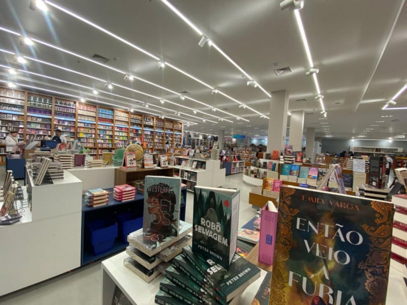 A Libris tem previs&atilde;o de inaugura&ccedil;&atilde;o para o dia 1 de agosto no Shopping Praia de Belas
<br />Foto: Livrarias Curitiba/Divulga&ccedil;&atilde;o/JC