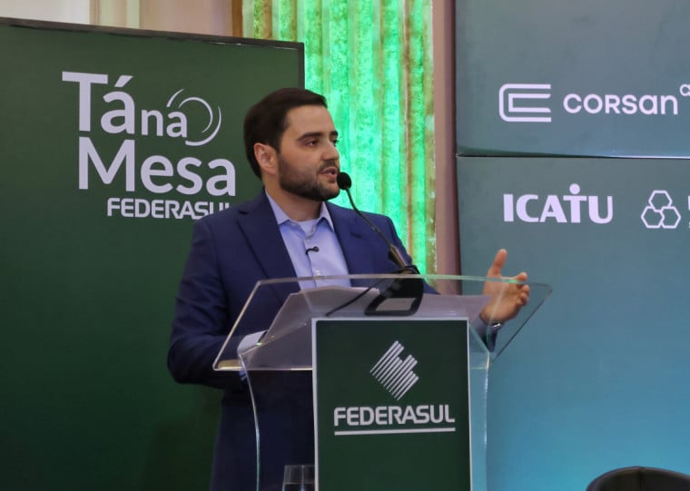 Durante realização do Tá na Mesa, da Federasul, o vice-governador Gabriel Souza (MDB) responsabilizou CPI dos Pedágios por afugentar investidores