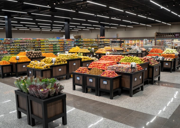 Nova loja aposta forte em hortifruti, como em outras unidades (foto), diz a Andreazza
