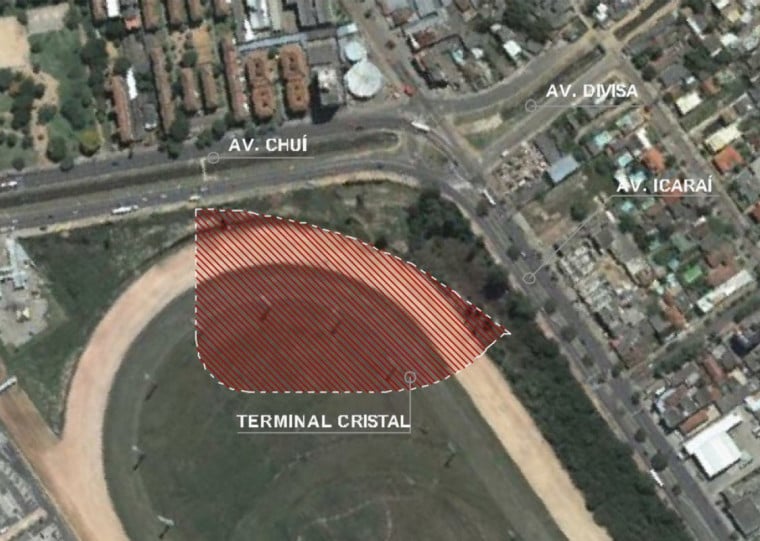 Terminal Cristal será instalado no encontro das avenidas Chuí e Icaraí