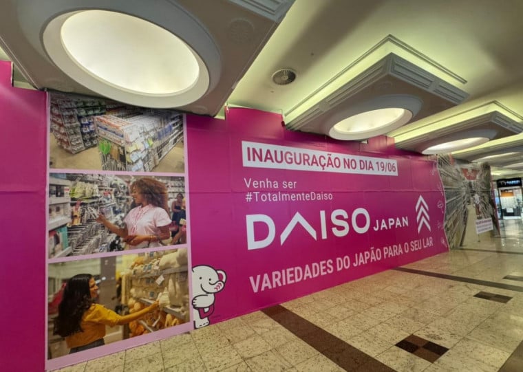Minuto Varejo - Bourbon Country - Daiso Japan - dia abertura - porto alegre - loja produtos japoneses
