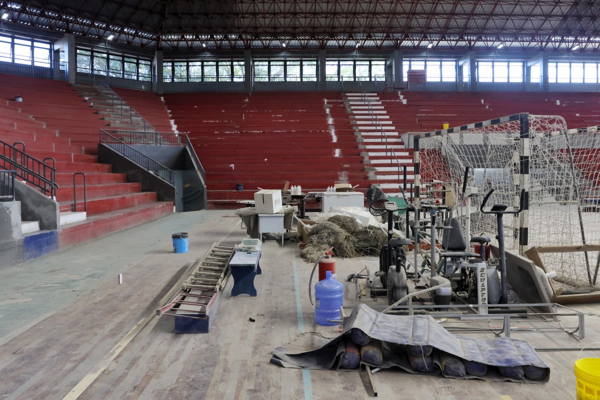 Reforma do Ginásio Tesourinha; entrega prevista para dezembro