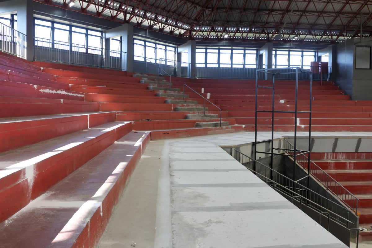 Reforma do Ginásio Tesourinha; entrega prevista para dezembro