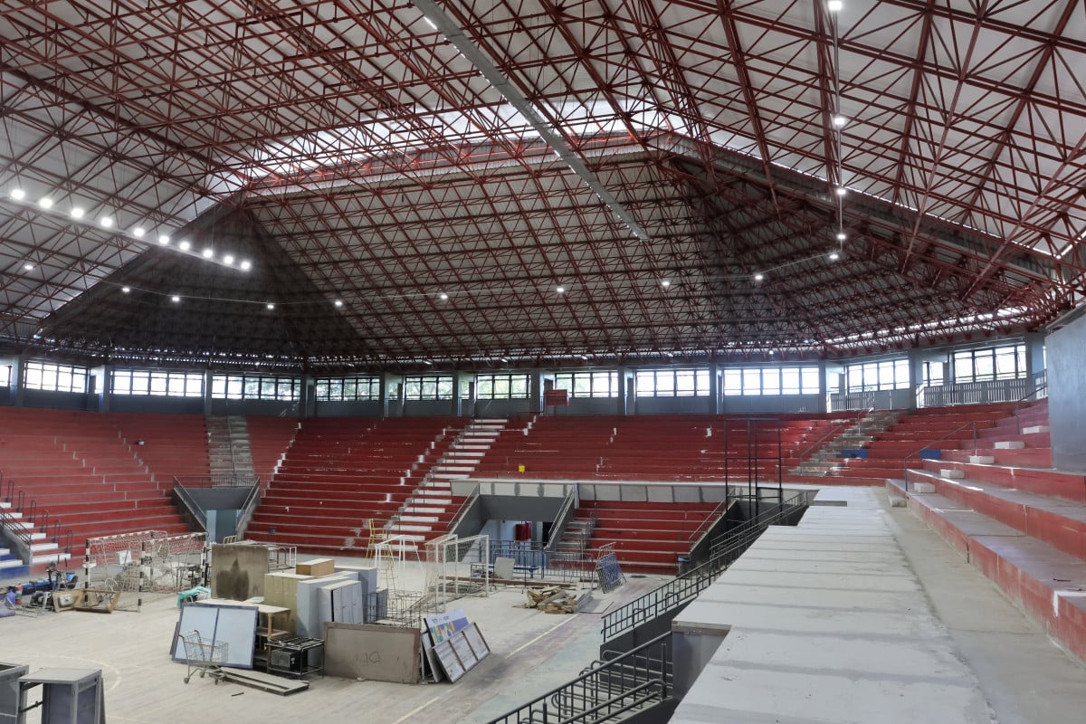 Reforma do Ginásio Tesourinha; entrega prevista para dezembro