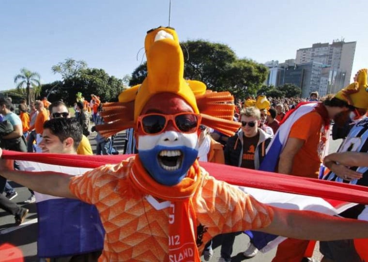 Holandeses ainda não sentiram o gostinho de levantar a taça