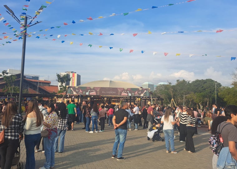 Segunda edição da festa junina promovida pelo Parque Harmonia resgata brincadeiras tradicionais e culinária típica, se estendendo até às 20h
