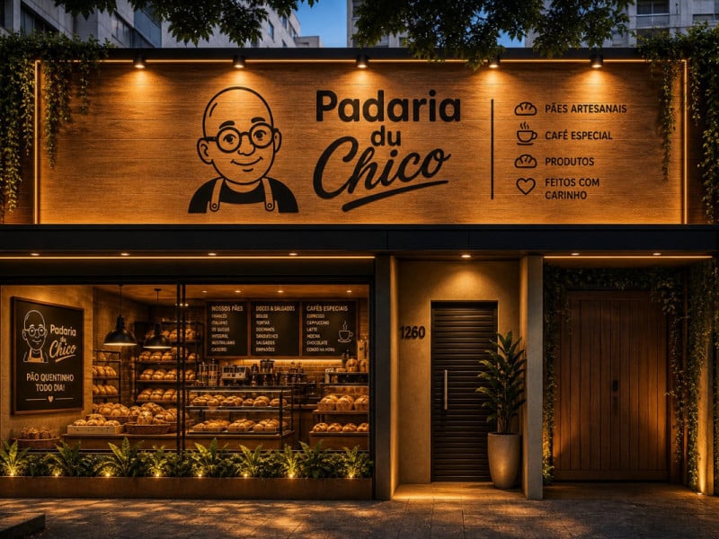 Para a inaugura&ccedil;&atilde;o da nova padaria, a expectativa &eacute; de receber no m&iacute;nimo de 500 a 600 pessoas<br />Foto: Padaria Du Chico/Divulga&ccedil;&atilde;o/JC