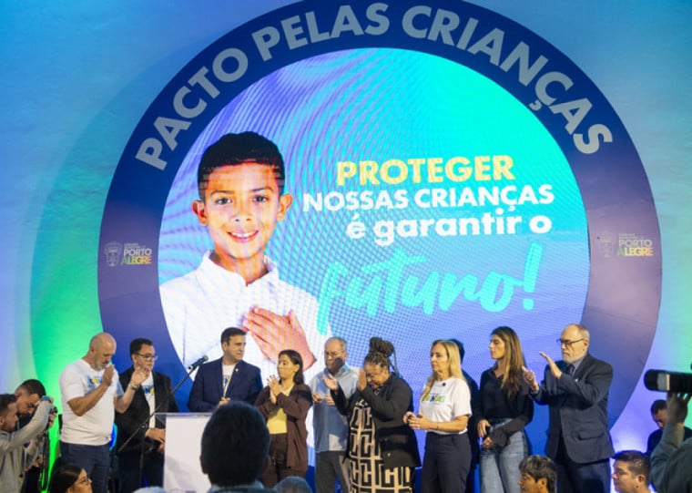 Lançamento oficial do Pacto Pelas Crianças aconteceu no dia 16 de abril na Câmara de Porto Alegre