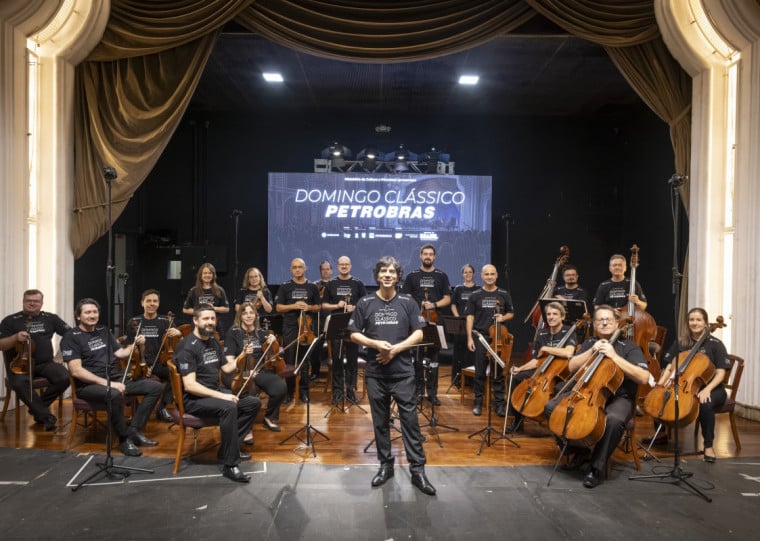 Orquestra de Câmara da Ulbra executa concerto gratuito no Domingo Clássico Petrobras
