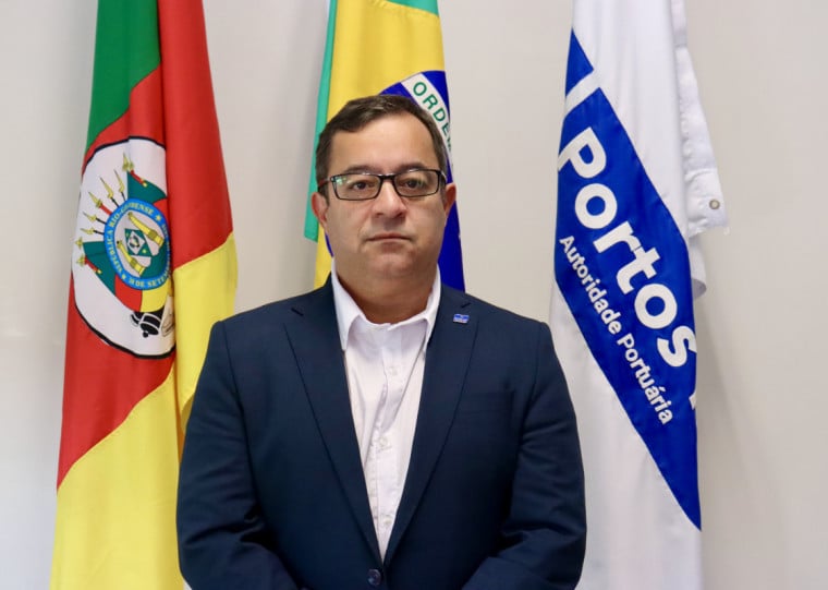 presidente da Portos RS, Fábio Machado
