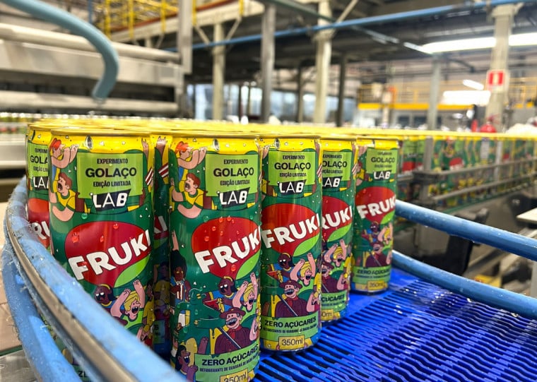 Fruki lançou sabor pipoca salgada com guaraná, com produção limitada e criado por consumidores e IA