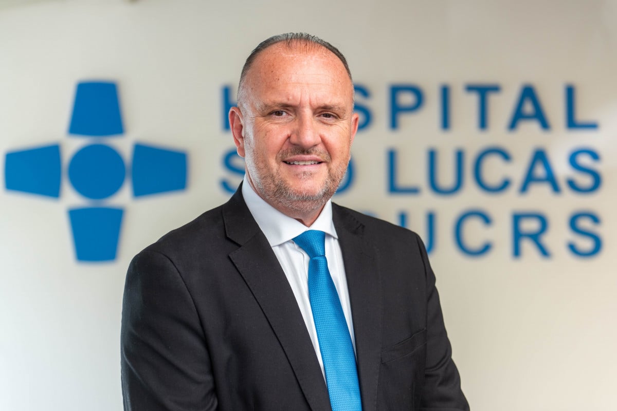 Evandro Luis Moraes, diretor-geral do Hospital S&atilde;o Lucas da PUCRS | Giordano Toldo/ Divulga&ccedil;&atilde;o/ JC