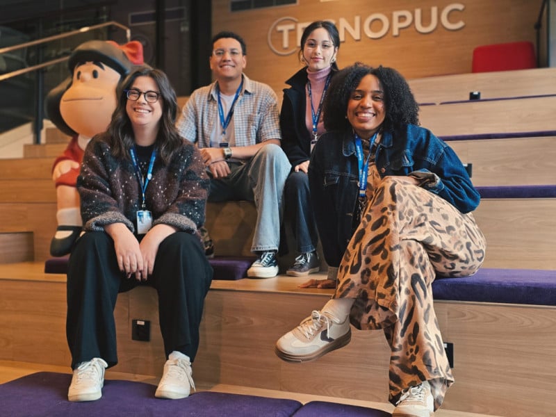 A equipe do Gera&ccedil;&atilde;oE j&aacute; est&aacute; na ativa na nova reda&ccedil;&atilde;o no Tecnopuc<br />Foto: NATHAN LEMOS/JC