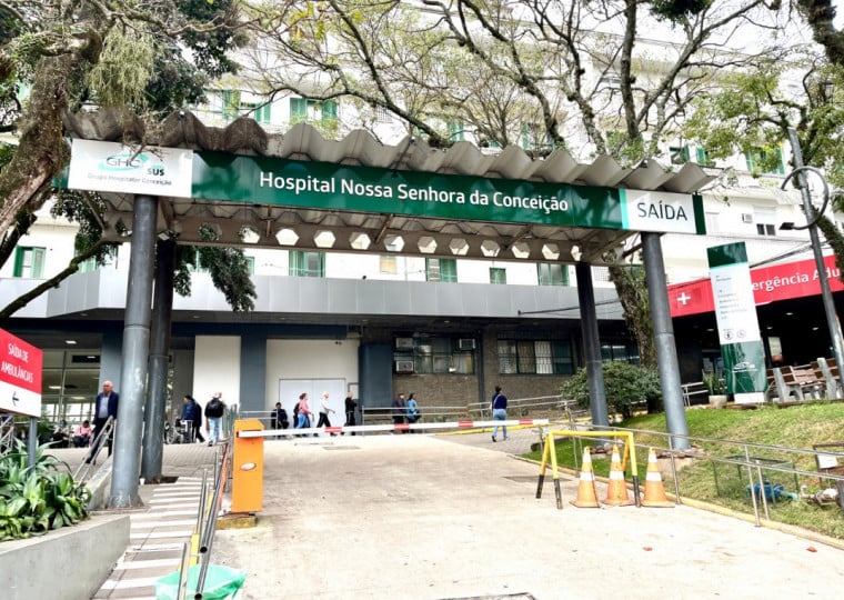 O paciente foi transferido para o GHC na tarde desta sexta-feira (12)