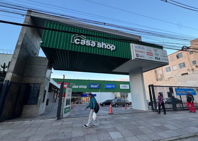 Casa Shop fica na avenida Bento Gonçalves e tem lojas de marcas como Elevato, Tumelero, Ferragem Igor e Ortobom