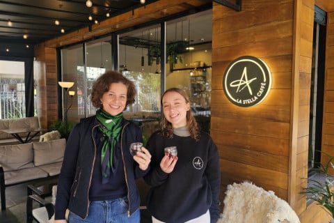 Maristela e Antônia Tamborindeguy França são sócias na La Stella, negócio que participa pela primeira vez da Rota das Cafeterias