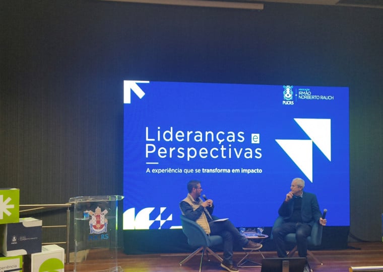 Presidente do Conselho de Administração da Marcopolo e do Banco Moneo compartilhou experiências em evento na Pucrs, nesta terça-feira