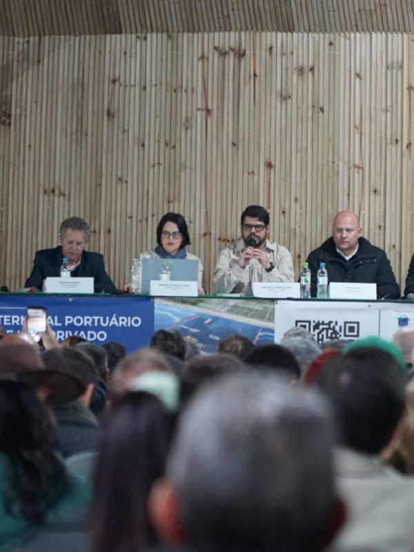 Audiência pública sobre Porto Meridional mobiliza comunidade em Arroio do Sal