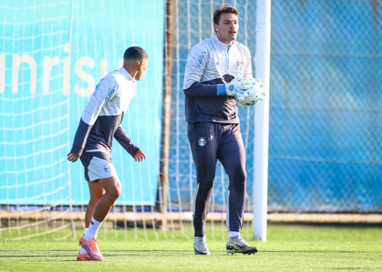Recuperado de fratura na mão, Gabriel Grando trabalhou normalmente