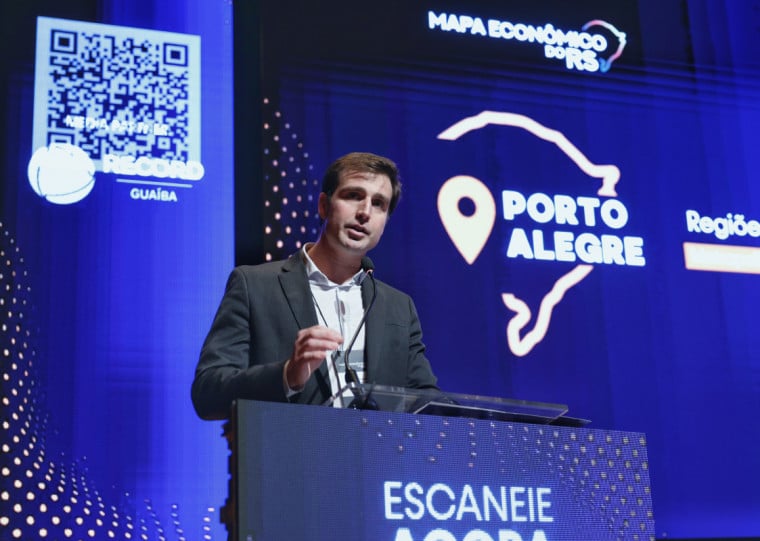 Presidente do JC, Giovanni Tumelero, abre o Mapa Econômico de Porto Alegre