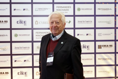 Wilen Manteli, presidente da Hidrovias RS, durante o evento Mapa Econômico do RS em Porto Alegre