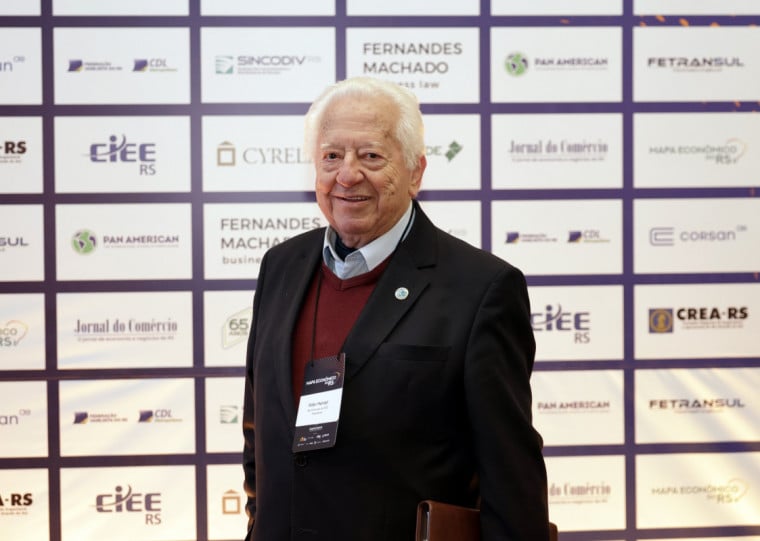 Wilen Manteli, presidente da Hidrovias RS, durante o evento Mapa Econômico do RS em Porto Alegre