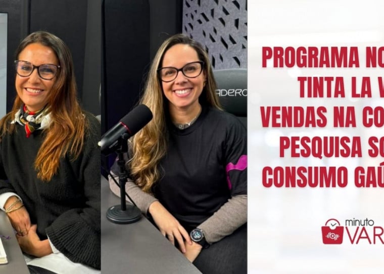 Stefânia e Karoline participaram da edição no estúdio na Pucrs