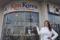 Vanessa C&eacute;sar &eacute; a empreendedora &agrave; frente do Kim Korea