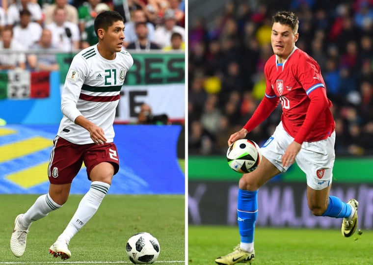 M&eacute;xico do zagueiro &Aacute;lvarez encara a Tch&eacute;quia do centroavante Patrik Schick