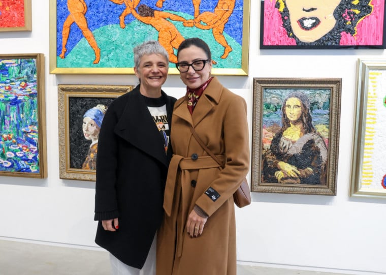 Adriana Boff e Maria Fernanda Santin