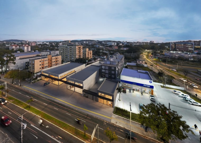 Projeção mostra o novo mall nas proximidades da Icaraí, no Cristal