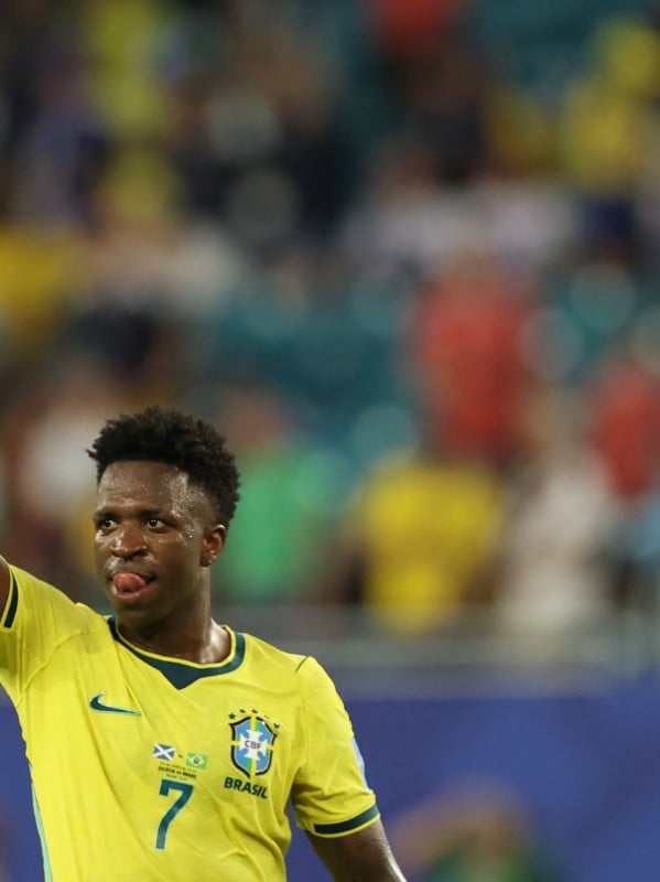 O desabrochar de Vinicius Júnior com a camisa da seleção brasileira
