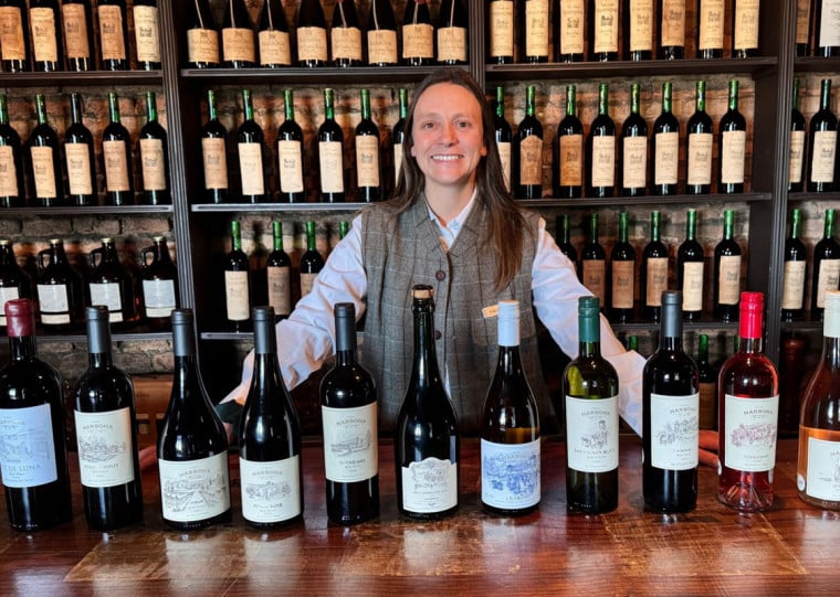 Valéria diz que o tannat representa maior parte da produção da Narbona