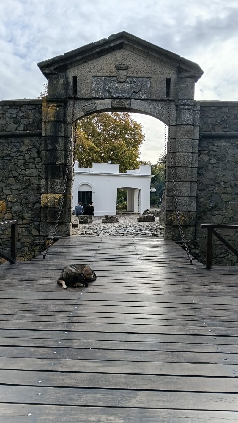 O Port&oacute;n de Campo integrava o sistema defensivo constru&iacute;do pelos portugueses para proteger a cidade durante as disputas territoriais com a Espanha | Florencio Vegas Vilches/Divulga&ccedil;&atilde;o/JC