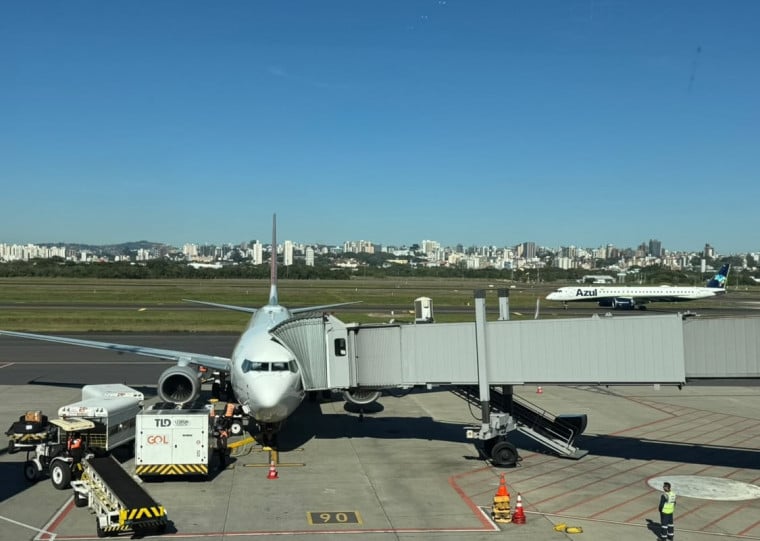 Expans&atilde;o da oferta de voos para Serra e para o Uruguai vai usar o hub do Salgado Filho