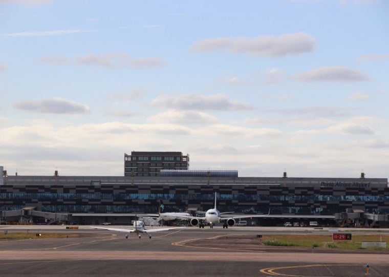 Ponto central para a segurança na área do aeroporto é o avanço das obras nos pôlderes 7 e 8, localizados entre os bairros Sarandi e Anchieta
