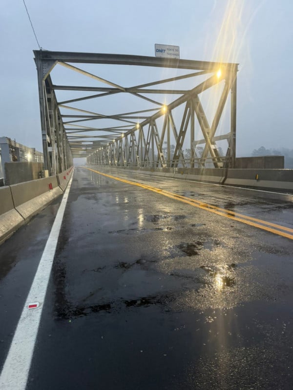 Ponte do Fandango é liberada para trânsito de veículos em Cachoeira do Sul