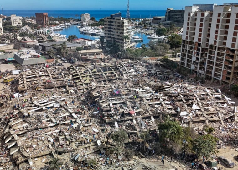 Governo venezuelano informou que 774 prédios desabaram e 189 ruíram completamente