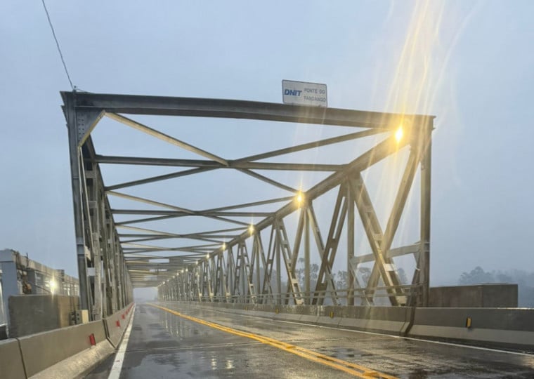 Obras na ponte tiveram investimentos de aproximadamente R$ 78 bilhões