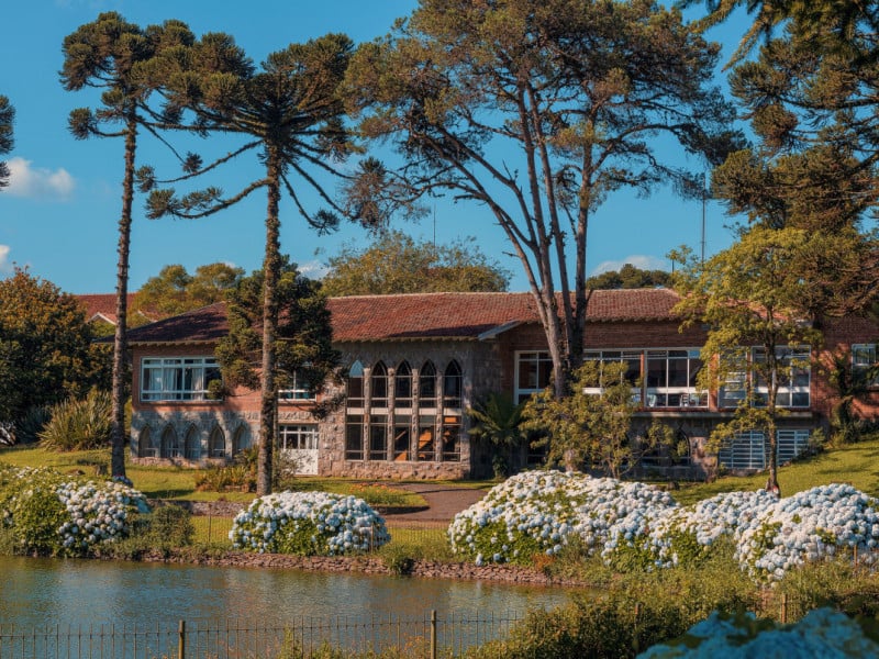 O Grande Hotel Canela acomoda 250 h&oacute;spedes<br />Foto: Grande Hotel Canela/Divulga&ccedil;&atilde;o/JC