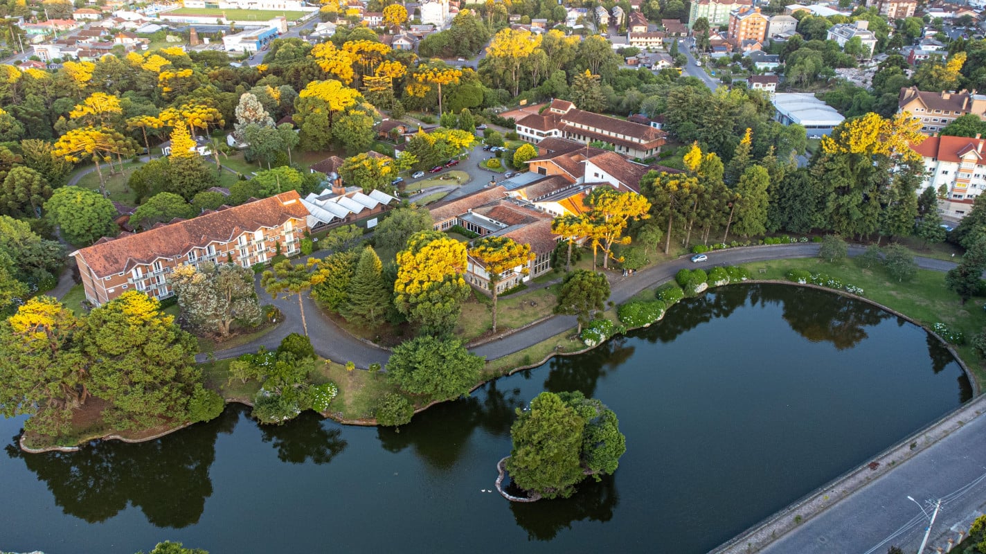 Ao todo, o Grande Hotel Canela soma 8,5 hectares de &aacute;rea | Grande Hotel Canela/Divulga&ccedil;&atilde;o/JC
