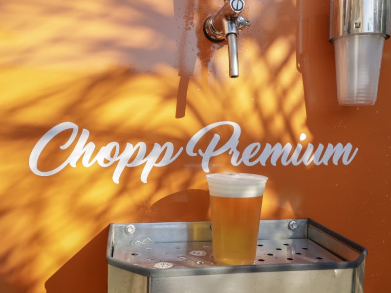 O chope custa R$ 1,69 a cada 100ml <br />Foto: T&Acirc;NIA MEINERZ/JC