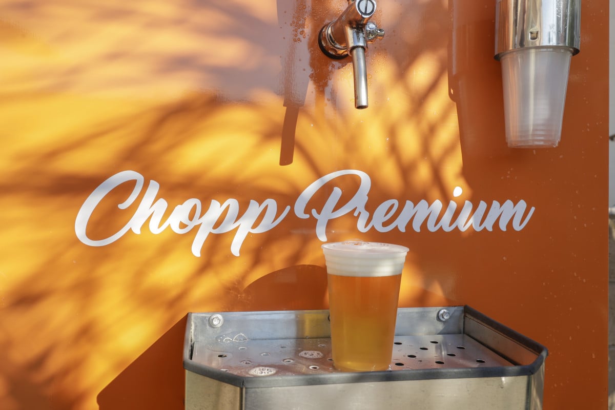 A m&aacute;quina de chope fica &agrave; disposi&ccedil;&atilde;o 24h | T&Acirc;NIA MEINERZ/JC