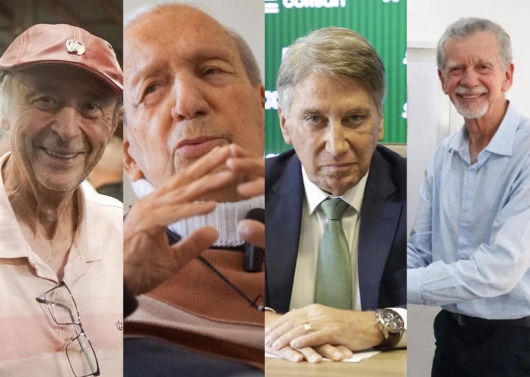 Sérgio Zambiasi, Irajá Rodrigues, Germano Rigotto e José Fortunati buscam se eleger neste ano