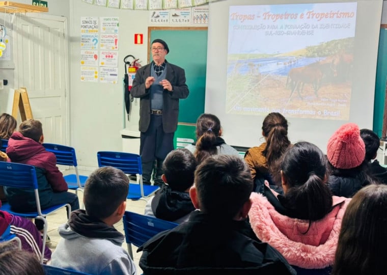 Tema tem sido desenvolvido junto aos alunos da educação básica, tanto com o uso de livros sobre o tema como com palestras