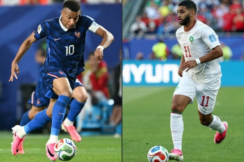 França e Marrocos decidem o primeiro semifinalista da Copa