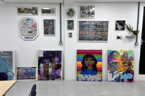 Instituto Afrolaboratório inaugura Escola de Graffiti e Artes Visuais Tio Trampo no Morro da Cruz