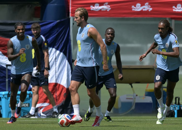 Harry Kane já balançou a rede seis vezes na competição e quer levar os ingleses para as semis